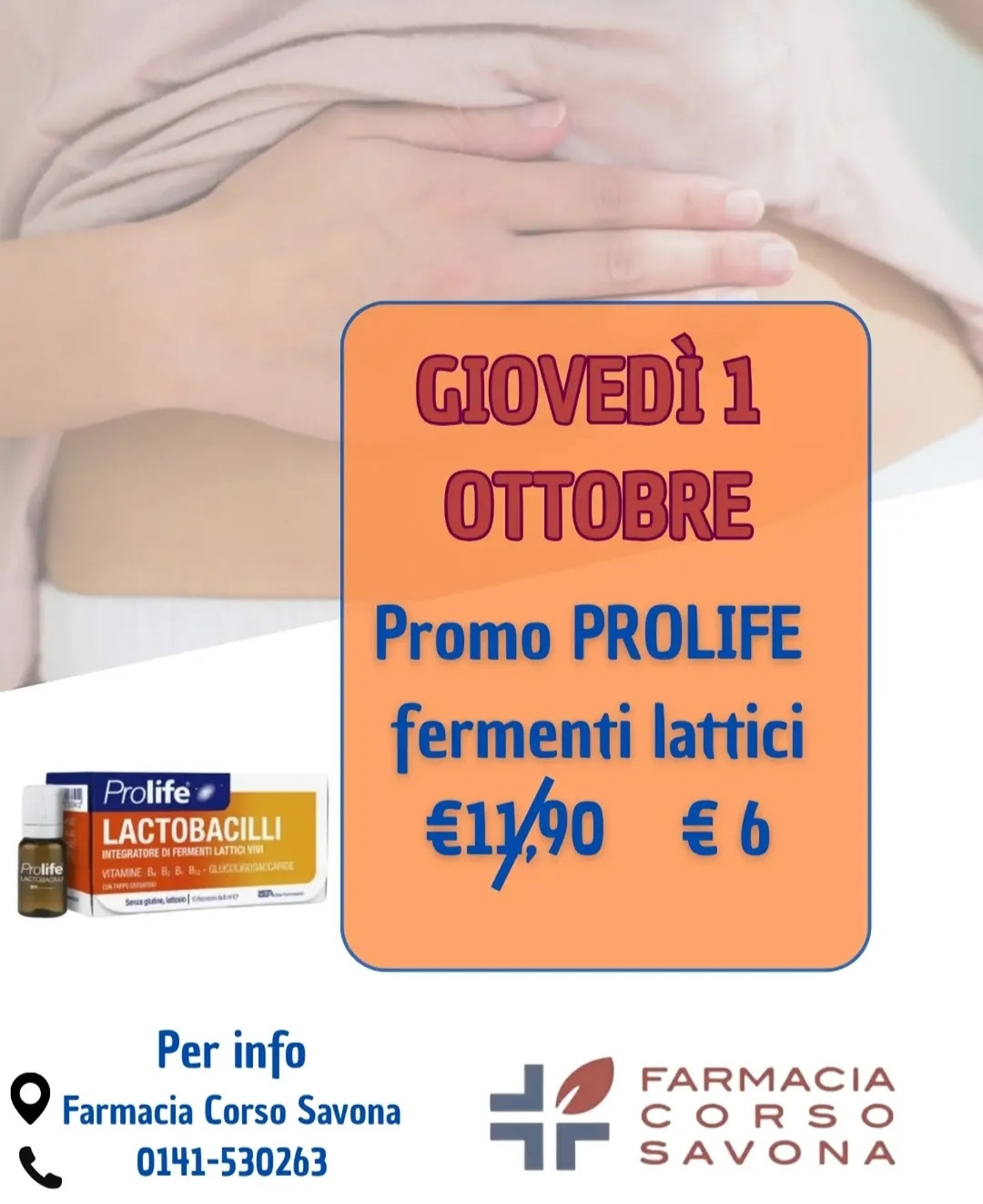 Promo PROLIFE fermenti lattici